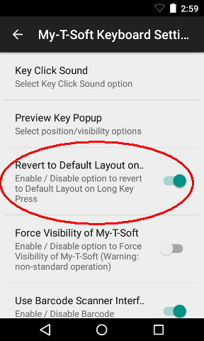 My-T-Soft Keyboard Settings